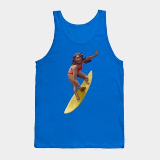 Haleiwa Surf Sign Girl Tank Top